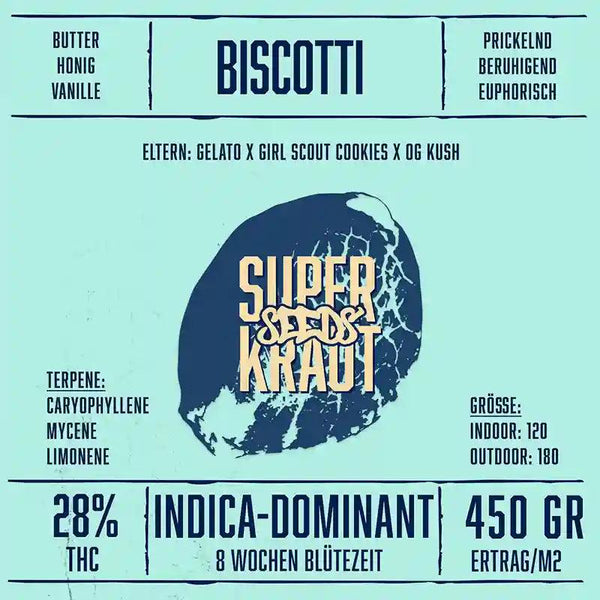 Biscotti | Feminisierte Cannabissamen kaufen - Superkraut