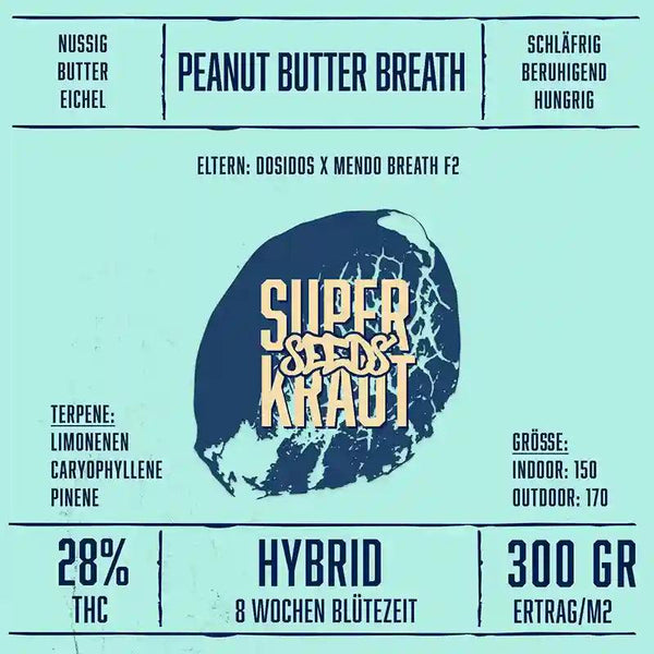 Peanut Butter Breath | Feminisierte Cannabissamen kaufen - Superkraut