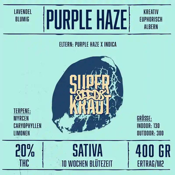 Purple Haze | Feminisierte Cannabissamen kaufen - Superkraut
